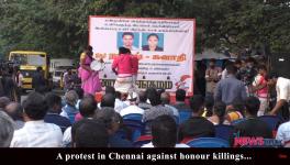protest against honour killings in Tamil Nadu