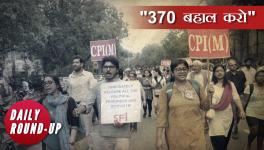 Left Protest on Article 370