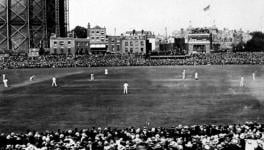 Cricket Test match in England from the early 20th century