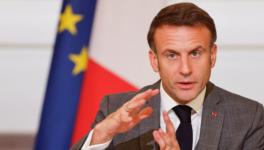French President Emmanuel Macron at a conference (file photo)