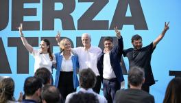 Peronist Fuerza Patria rally. Photo: Axel Kicilof / X