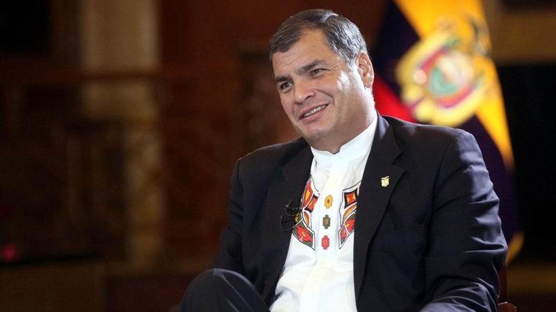 Ecuador’s former President Rafael Correa