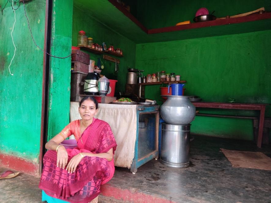 Radha Mani at her tea shop