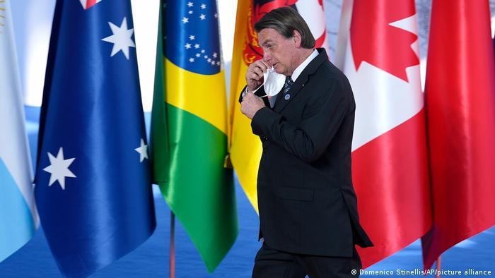 Jair Bolsonaro was isolated at the G20 summit in Rome
