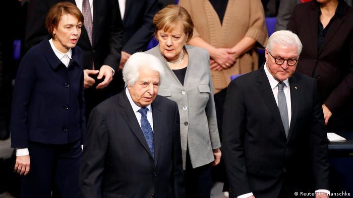 Saul Friedländer has been honored by former Chancellor Angela Merkel and German President Frank-Walter Steinmeier, among others