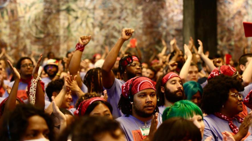 Over 150 young grassroots organizers from the United States traveled to the country to mark May Day in Cuba (Photo: Peoples Dispatch