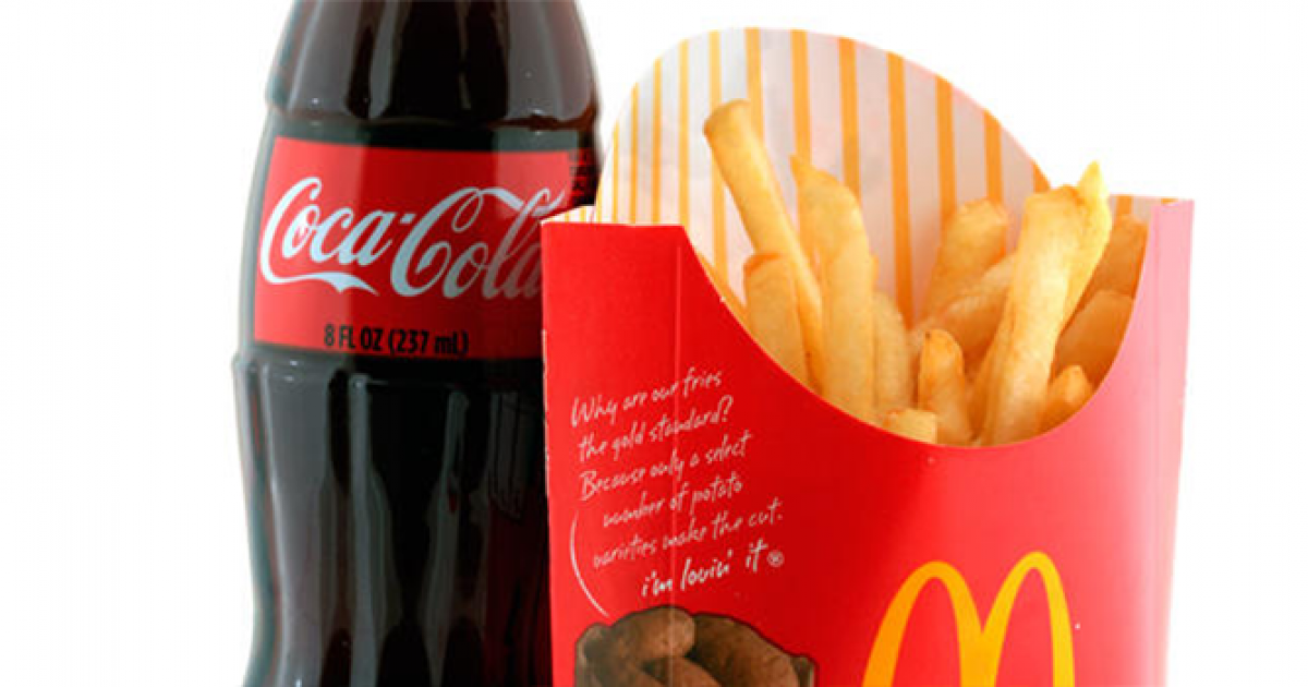 Coca cola mcdonalds