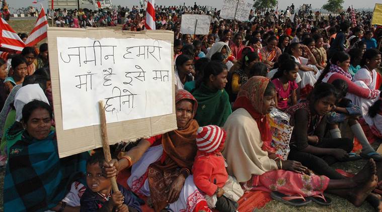 bjp-led-central-government-maintains-silence-as-tribals-protest-across