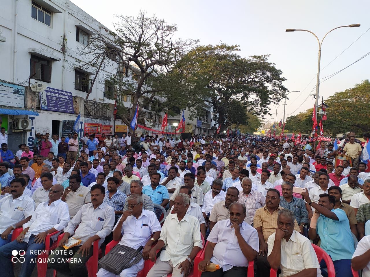 tamil-nadu-state-transport-workers-protest-for-wage-revision-newsclick