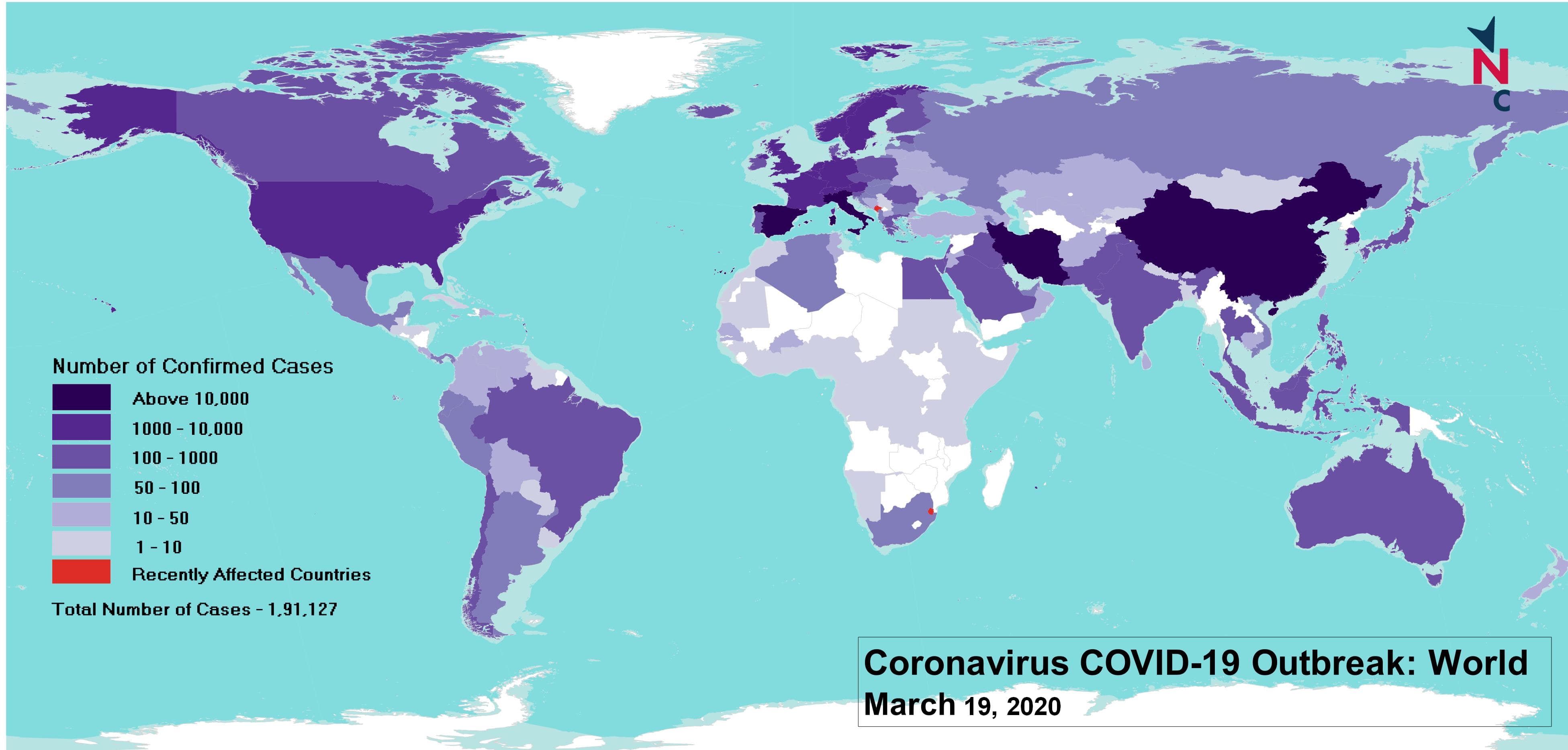 Coronavirus COVID-19 Cases for India and the World on ...