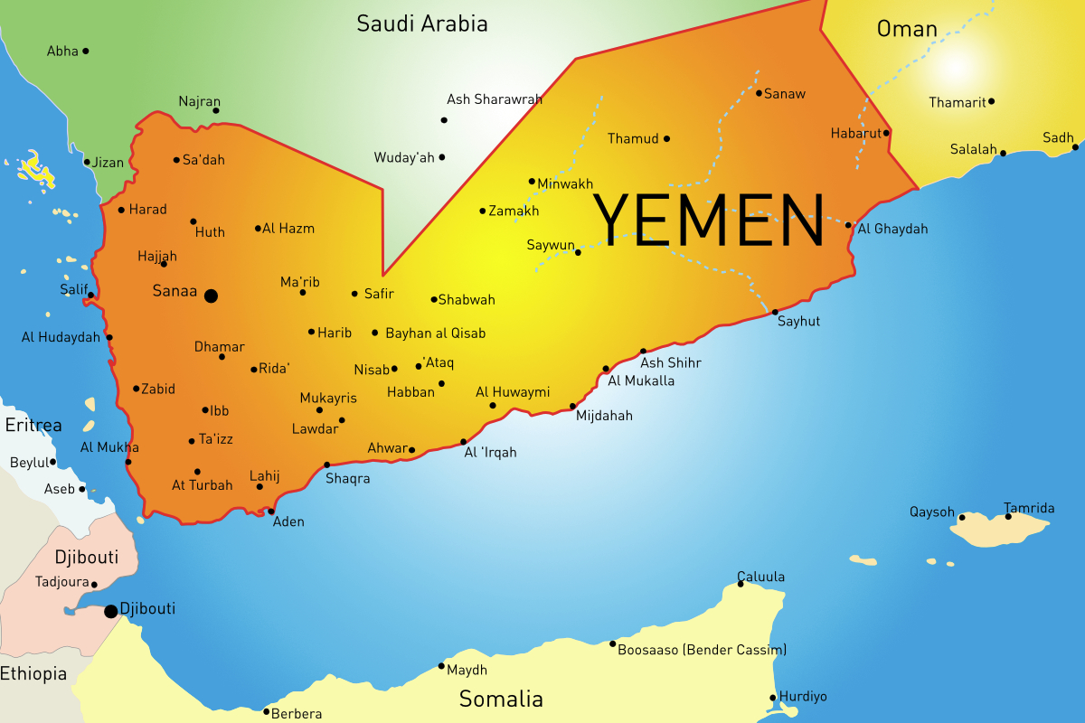 yemen on world map Rising Threat Of Disintegration Of Yemen And The Role Of The Islah yemen on world map