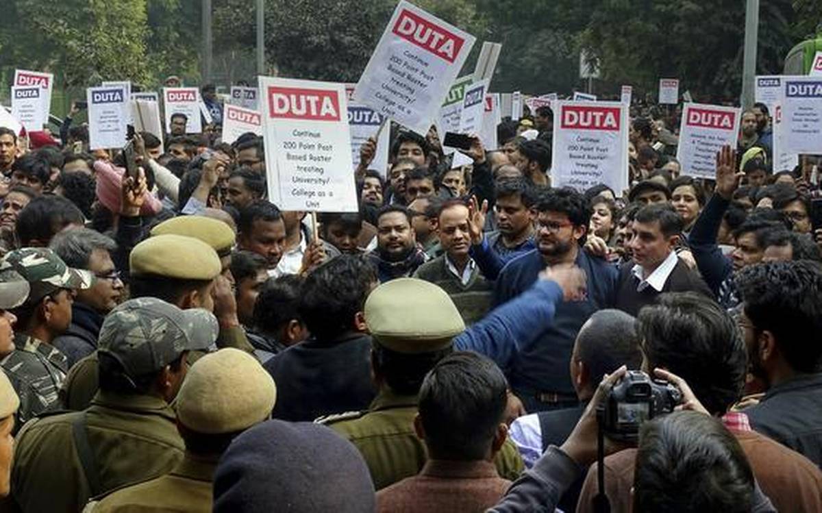 Download DU Teachers Unpaid for 5 Months, Demand Basic Right of Salary from Delhi Govt | NewsClick