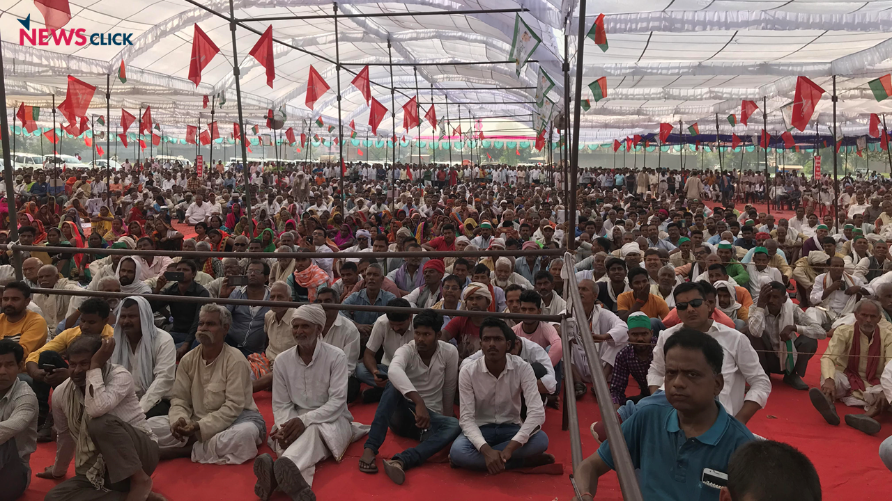 Ballia Mahapanchayat: Thousands of Farmers Gather in Mahapanchayat in ...