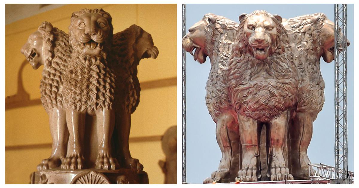 Emblem Row: Historians Say ‘Aggressive Lions’ Lack Fundamental Essence of Ashokan Originals