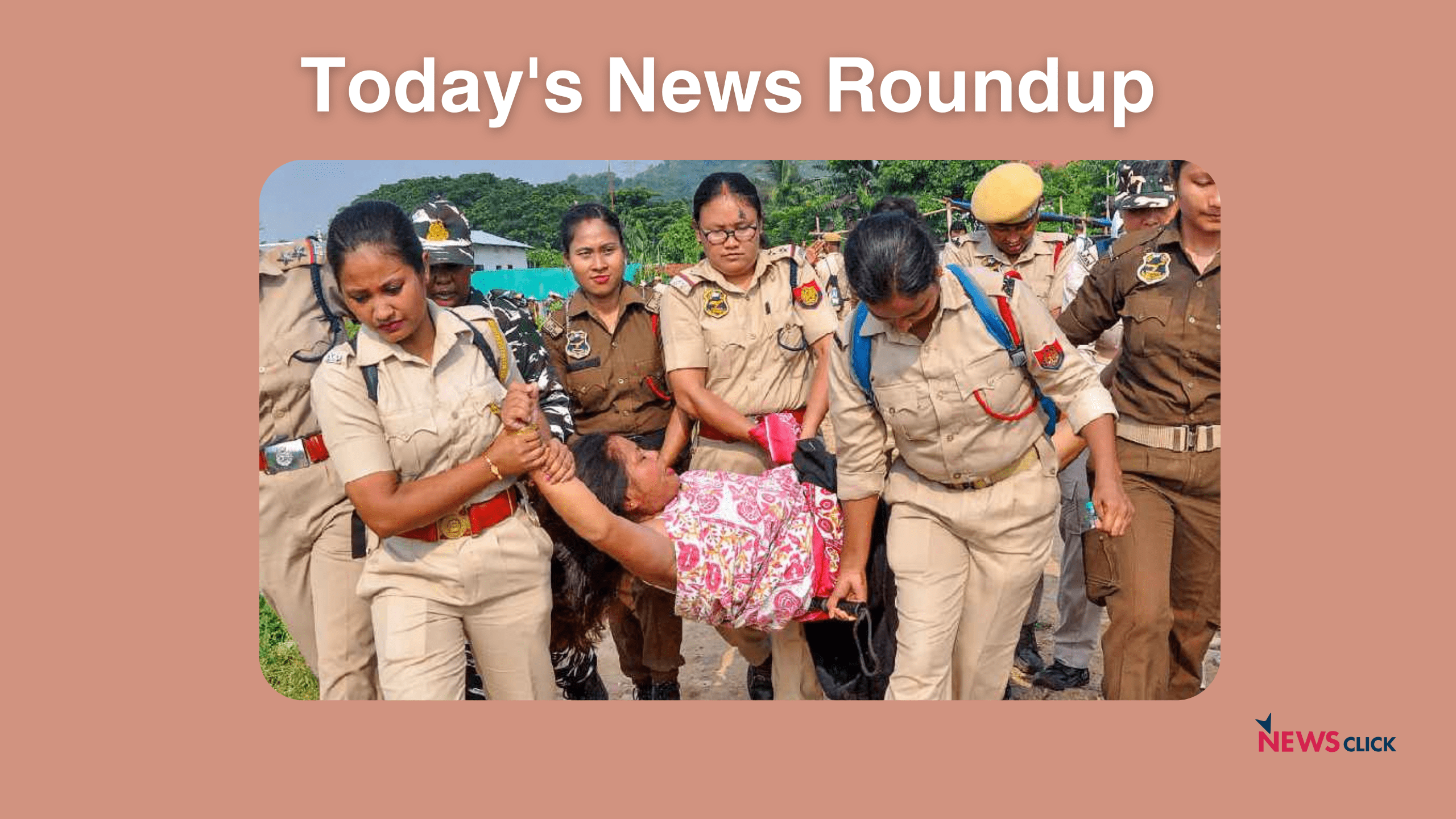 Assam: Women Stage Semi-Nude Protest Against Anti-Encroachment Drive in  Guwahati | NewsClick