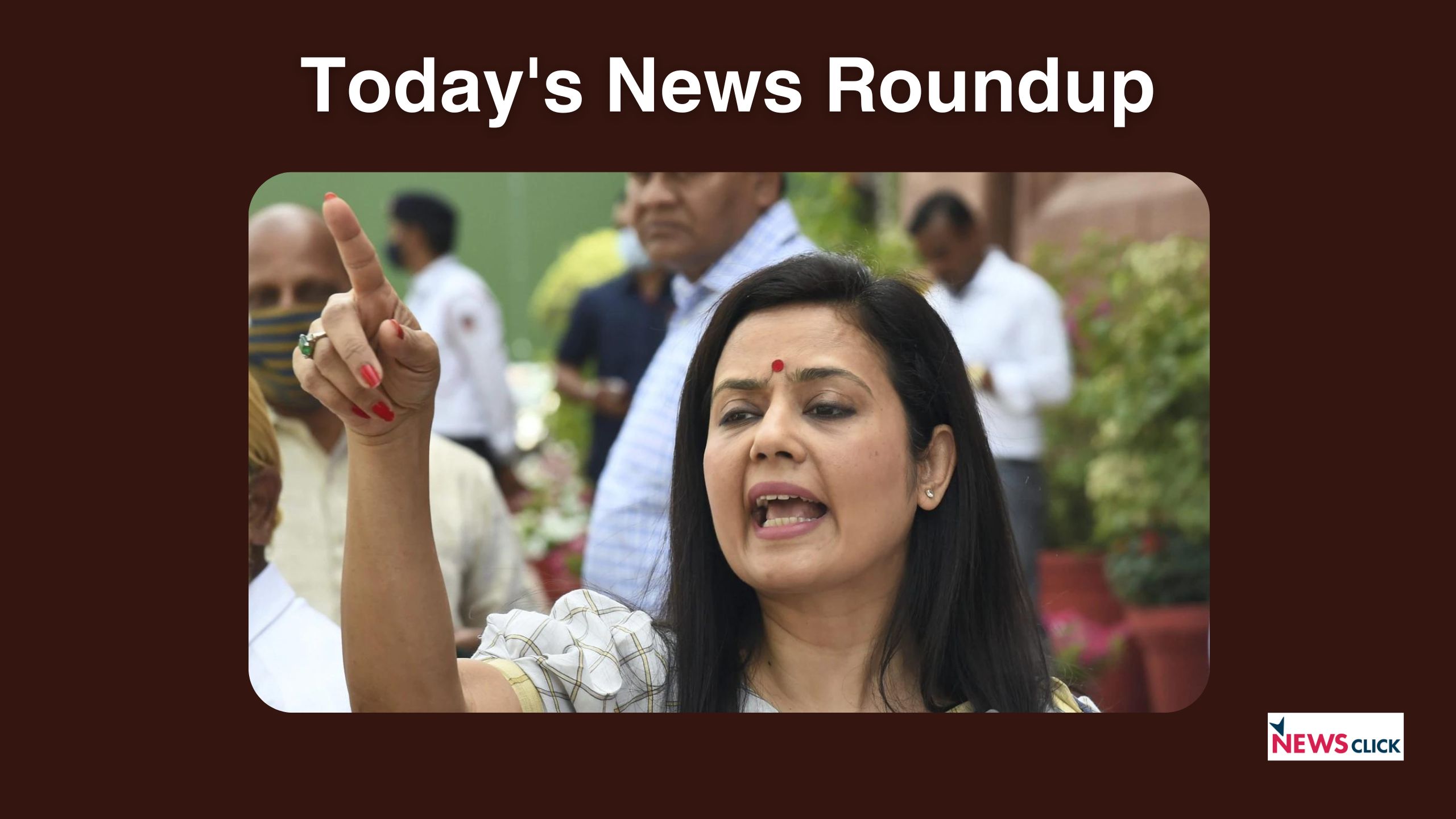 Mahua Moitra says she's 'under surveillance', asks police to