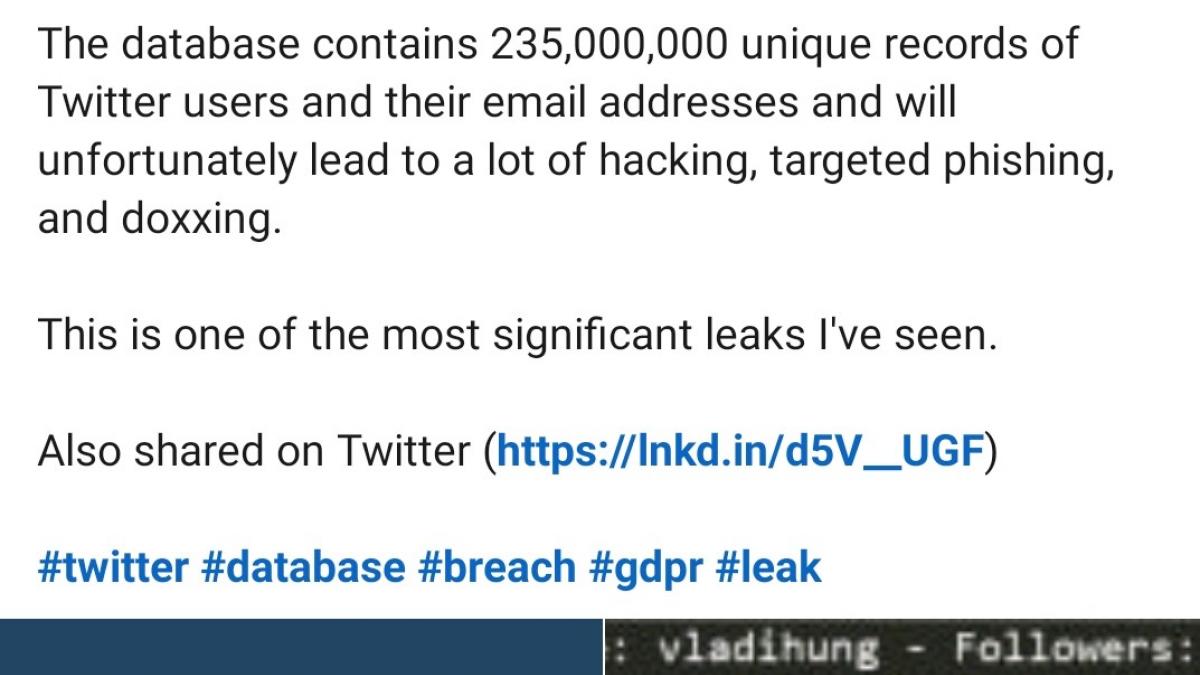 Alon Gal on LinkedIn: #twitter #databreach #gdpr