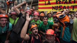 Catalan General Strike, 3 October 2017 - Guy Smallman