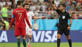 Portugal's Cristiano Ronaldo vs Iran at FIFA World Cup