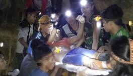 Dozens Trapped In The Collapse Of a Makeshift Gold Mine In Indonesia