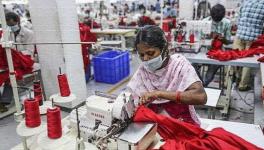 Garment workers in India
