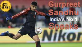 Indian football team goalkeeper Gurpreet Singh Sandhu