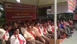 BEML Employees Protest Privatisation