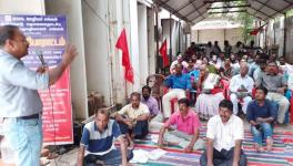 BSNL Contract Workers of Nagercoil Circle on Hunger Strike