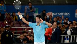 Djokovic has famously also revealed himself to be an anti-vaxxer, saying he may not return to tennis if vaccinating against coronavirus becomes the preferred method for participation in the future. (Picture: Vaibhav Raghunandan)