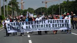 Protesters March in Manila Against New Anti-terror Law, Pandemic Mismanagement