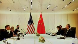 US National Security Advisor Jake Sullivan (L) held six-hour talks with Chinese Politburo member Yang Jiechi, Zurich, October 6, 2021