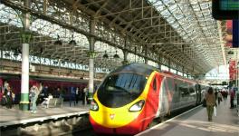Manchester Piccadilly station & Virgin Pendolino