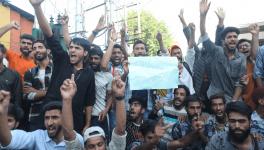 Gujjars and Bakerwals protest at Srinagar’s Press Enclave