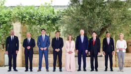 The family photo of G7 summit in Italy, June 13, 2024