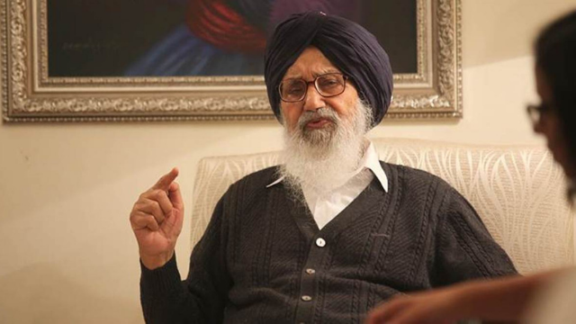 ‘Pained’ Former Punjab CM Prakash Singh Badal Returns Padma Vibhushan ...