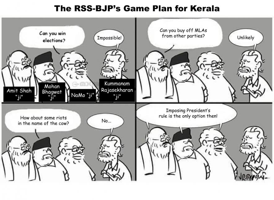 It’s Democratic Kerala vs RSS