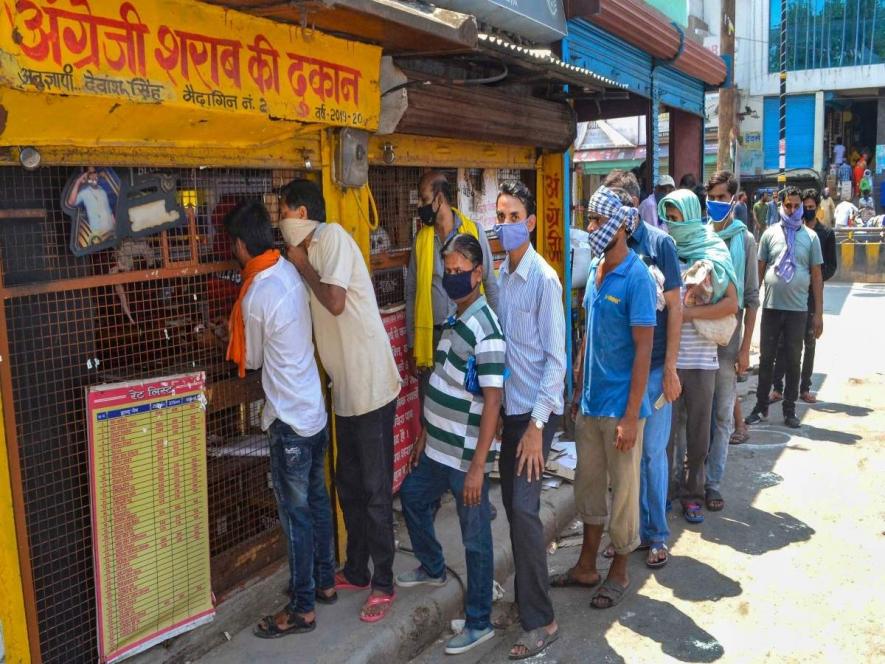 Crowds Throng Reopened Liquor Stores Across Country, Police Use Force ...