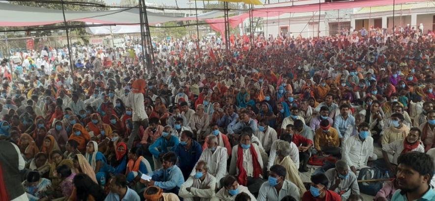 Bihar’s Kisan-Mazdoor Mahapanchayat Unites Farmers and Workers against Three Farm Laws