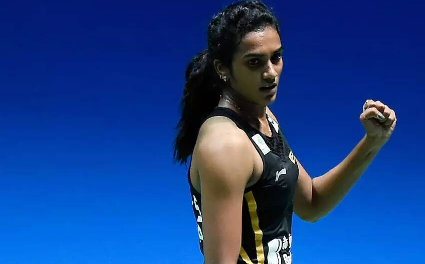 Write a biographical sketch of P V Sindhu using the information given b