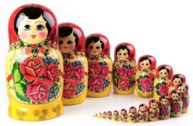 Russian matryoshka deals dolls