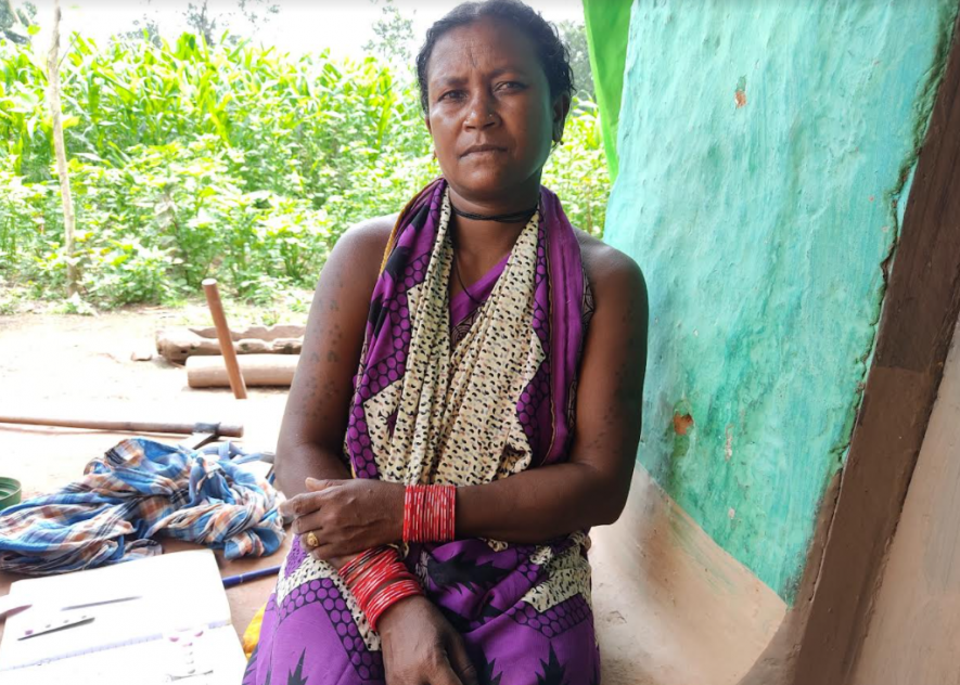 Dewali Nag, a health volunteer, in Randhariras village, Bastar.