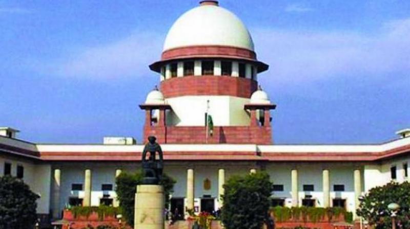 the supreme court of india was established on