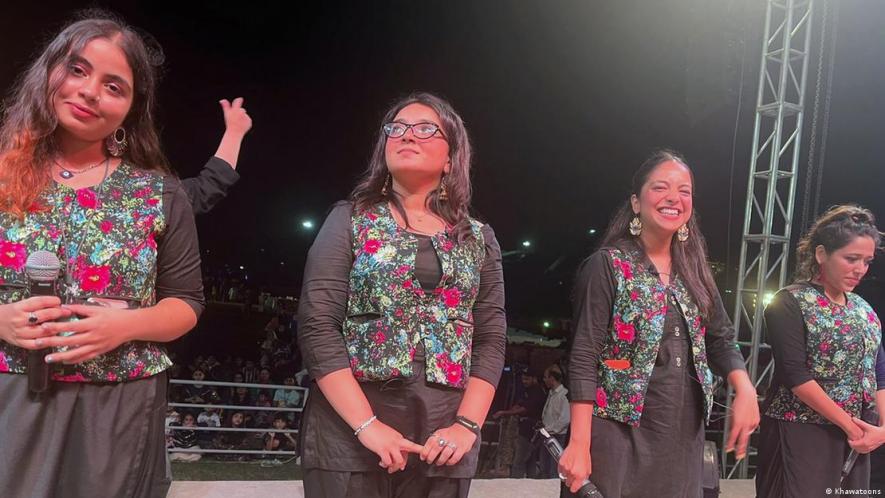 The Khawatoons are South Asia's first all-women improv troupe