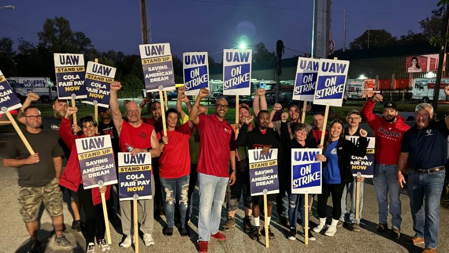 Members of UAW Local 862 Ford Kentucky Truck Plant have been on strike up until recently (Photo: UAW)